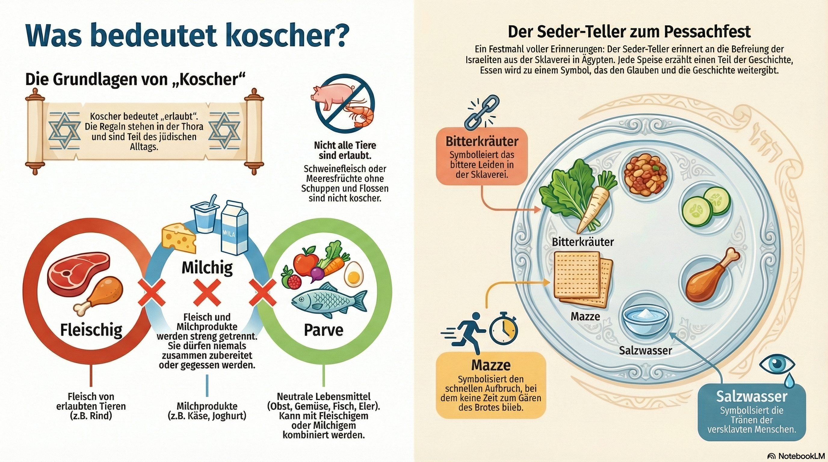 Station 4: Speisevorschriften und der Seder-Teller